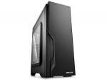 Корпус Deepcool DUKASE Middletower без БП ATX/mATX черный, вентилятор, окно, реобас Корпус Deepcool DUKASE Middletower без БП ATX/mATX черный, вентилятор, окно, рео